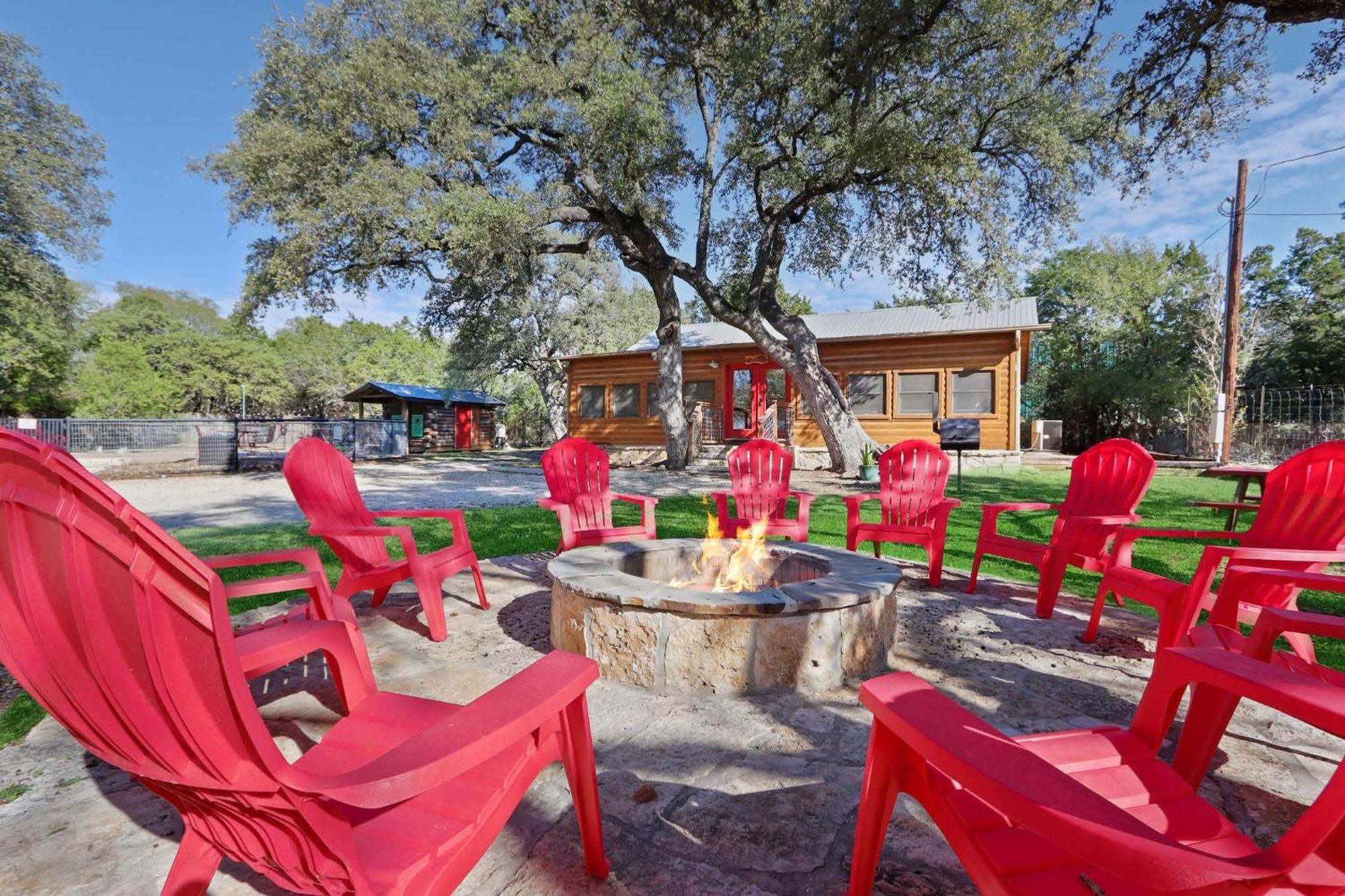 Wimberley Log Cabins Resort And Suites- Unit 5 מראה חיצוני תמונה